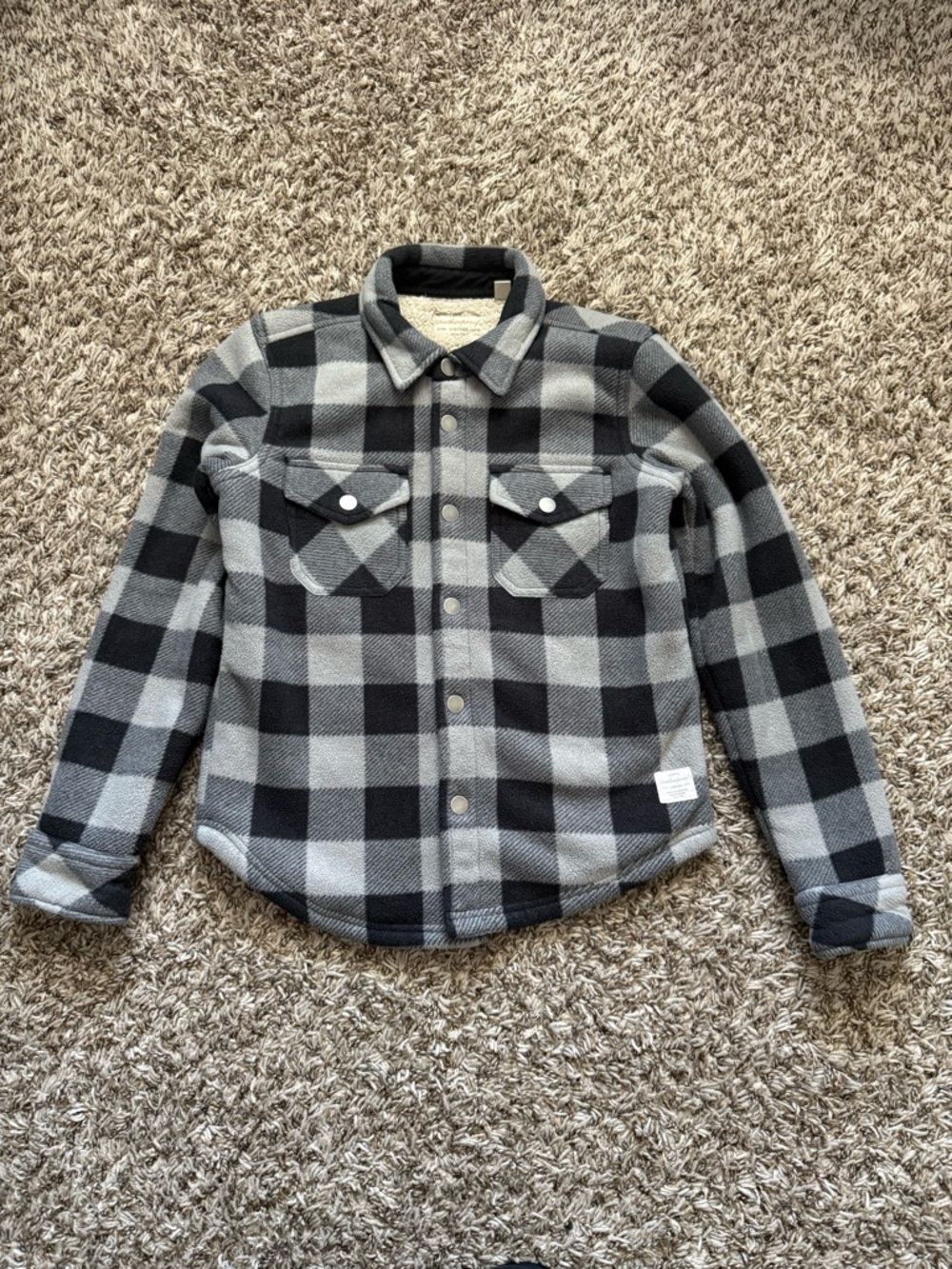 Boys Flannel Jacket